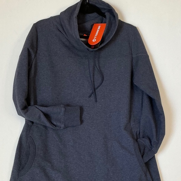 NWT Merrill  Ryland Terry Dress Cowl neck size L - Picture 1 of 4